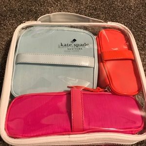 Kate spade travel kit